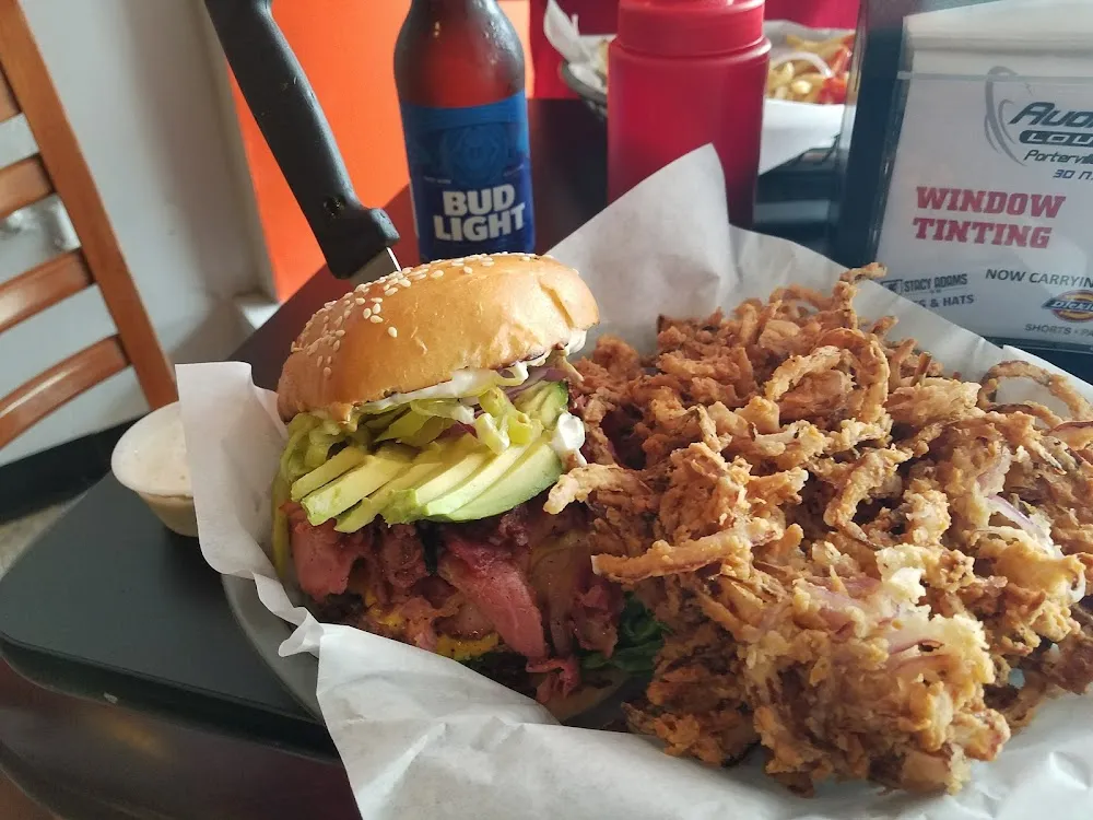 Burger with Onion